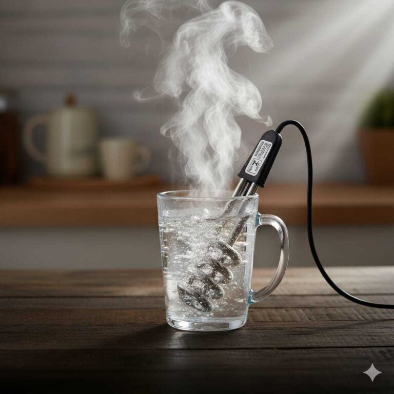 Ebulidor Eletrico Aquecedor Agua Rapido Potente 12