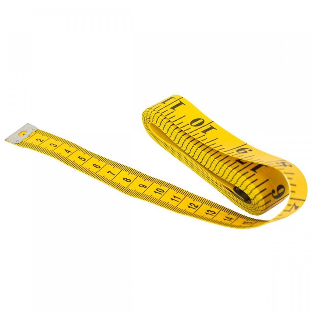 Fita Métrica 3 Metros com Dupla Escala Cm e Pol Costura Medida Corporal – FM-3