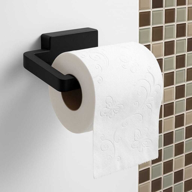 Porta-Papel Higiênico com Fita 3M  Prático, Mode