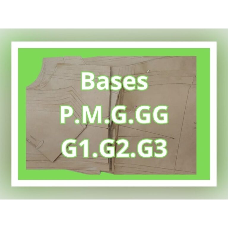 BASES DE MOLDE  EM TAMANHO REAL-*KIT COMPLETO DO P