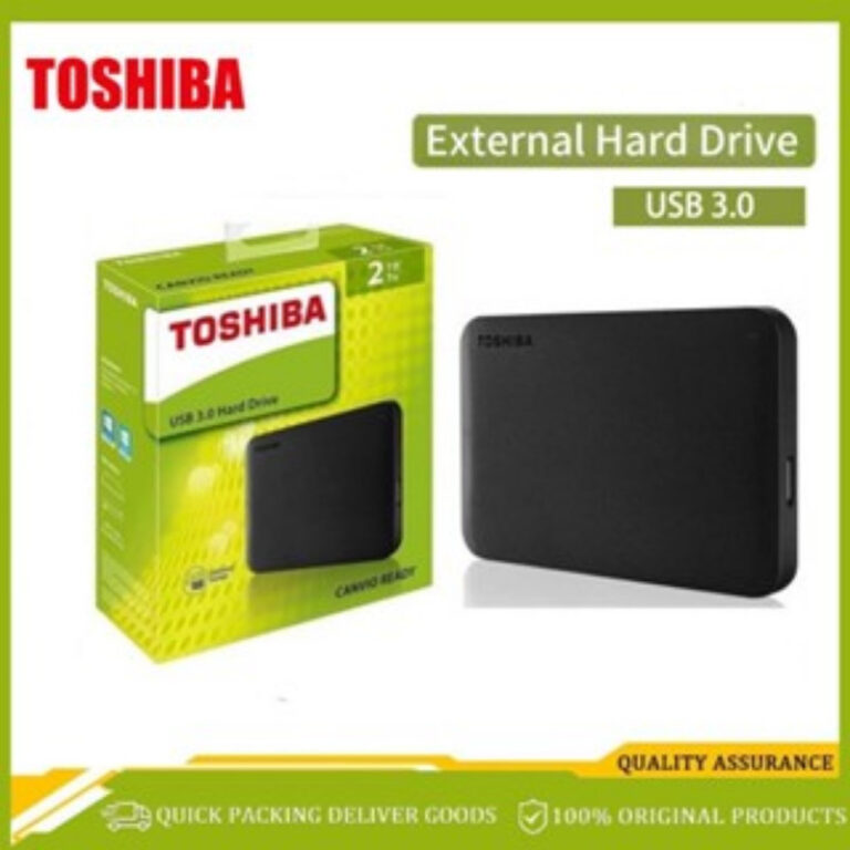 Toshiba Disco Rígido Externo HD 1TB/2TB/4TB SSD  
