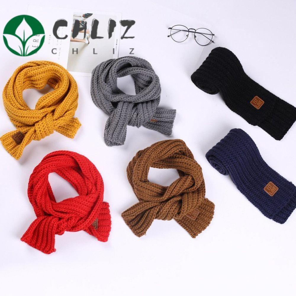 CHLIZ Cachecol Infantil , Aquecedor De Pescoço Macio E Grosso , De Malha Fofo Para Inverno Ao Ar Liv