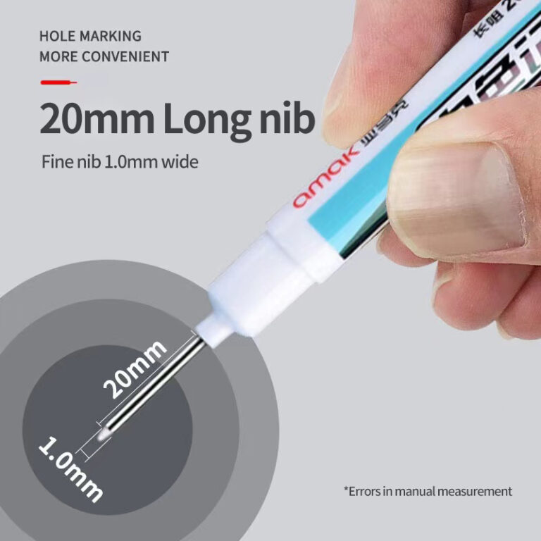 4 Pçs/Set Canetas Marcadoras De Cabeça Longa Ban