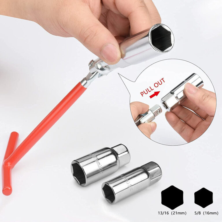 Chave De Vela Articulável Soquetes Encaixe 16mm 2