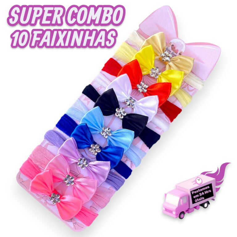 Kit 10 Mini lacos de bebe Lacinhos de Bebê lacos 