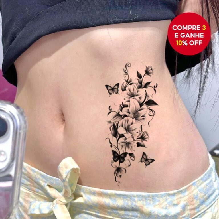 Tatuagem Temporária À Prova Dágua Durável , Bo