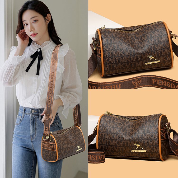 Bolsa Boston com estampa de moda Novo estilo Simpl