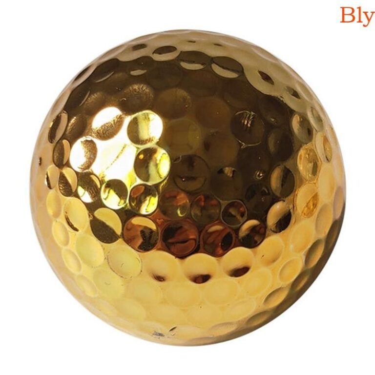 Bly 4 Bolas Golfe Banhadas A Ouro 26 Cm Para Trein