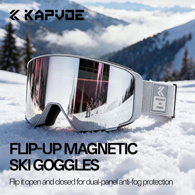 KAPVOE Masculino Feminino Óculos De Esqui Esporte
