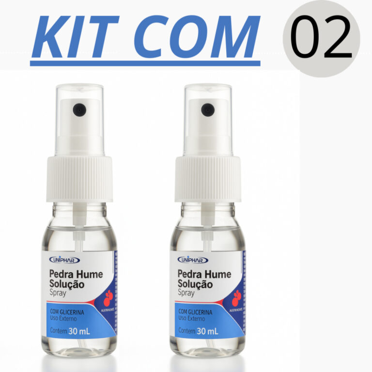 Promoção 2 Pedra Hume Solução Spray Uniphar 30