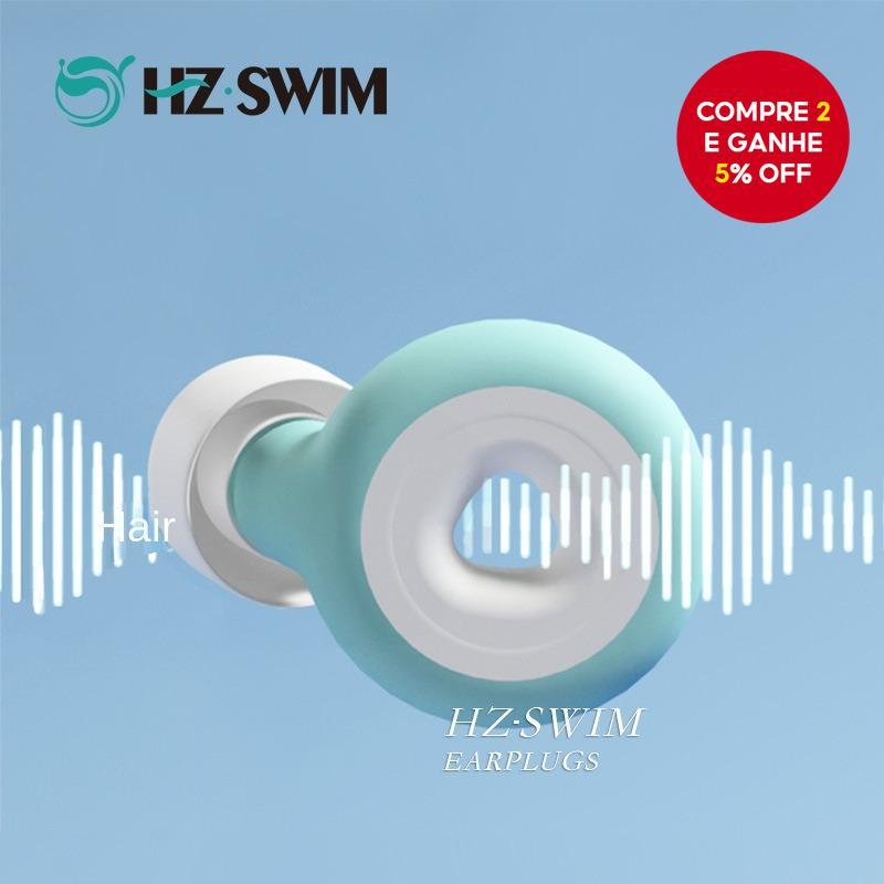 Tampões De Ouvido Anti-Ruído De Silicone Para Proteger Os Ouvidos De Dormir Macios À Prova Dágua