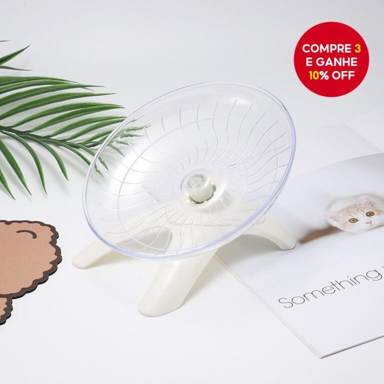 Hamster UFO Roda De Corrida 18 CM