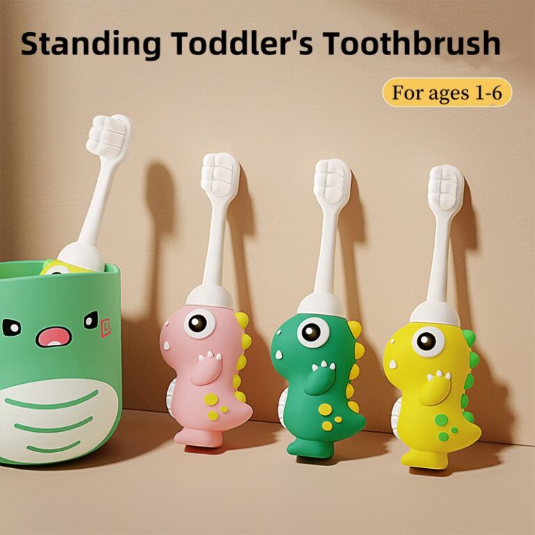 Escova de Dentes para Crianças e Bebês Cerdas Su