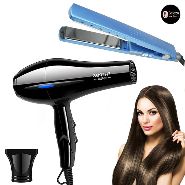 Chapinha + Secador de Cabelo Bivolt 110 / 220V 
