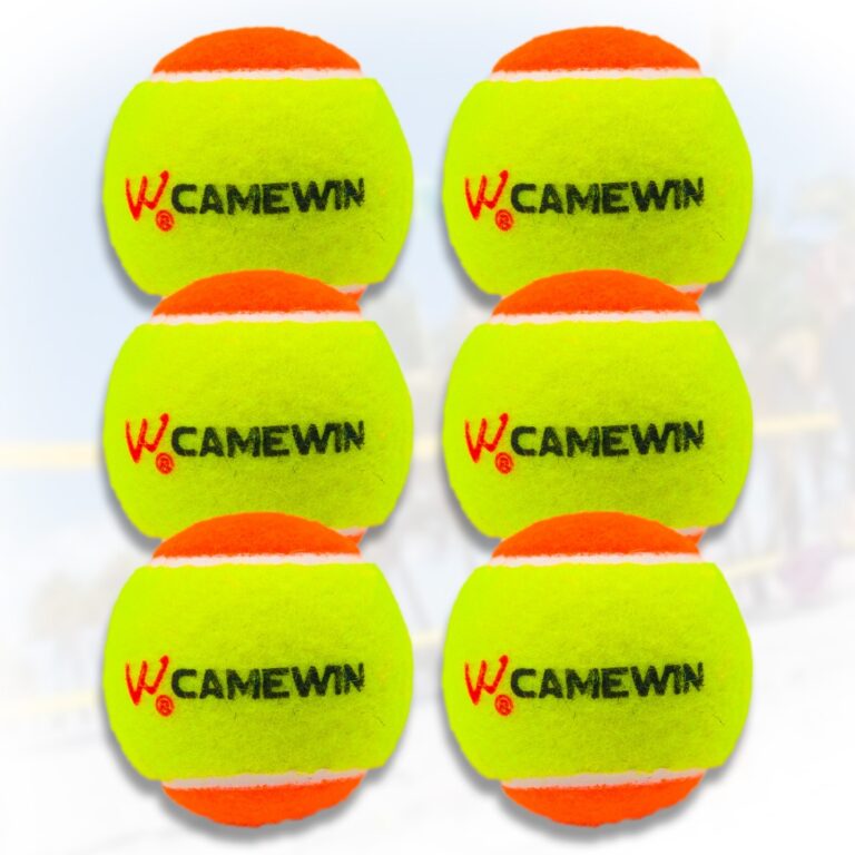 Kit Com 6 Bolas de Beach Tennis Laranja Stage 2 Pr