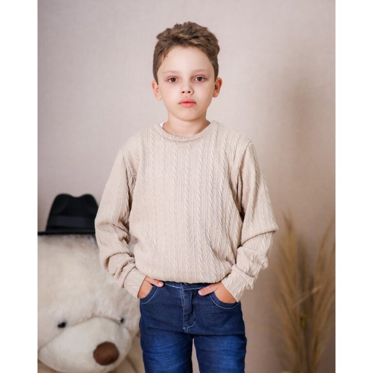 Suéter Bege Marisol Infantil