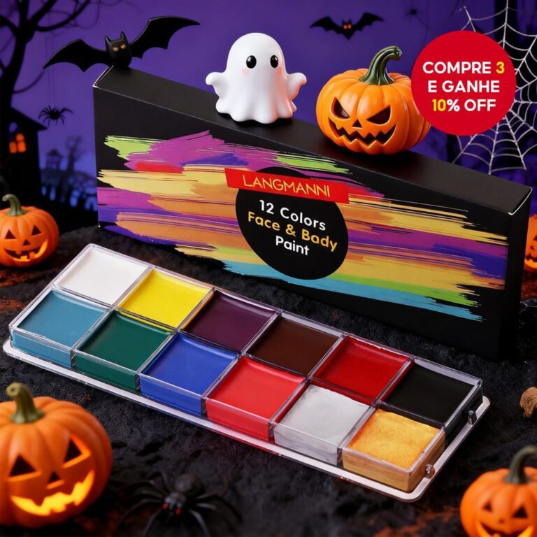 Paleta De Pintura Facial E Corporal LANGMANNI De 1