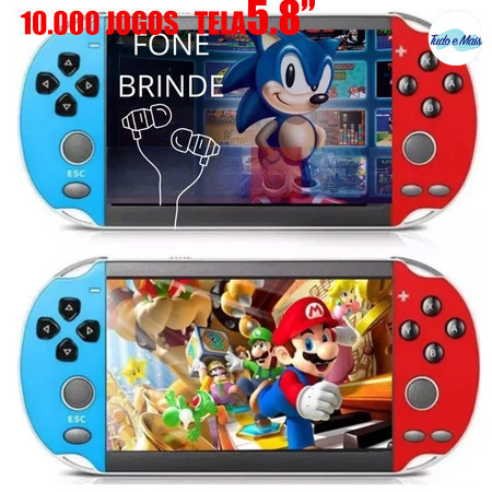 16GB 2026 Videogame Portatil Tela 5.8 /5.5 10000 J