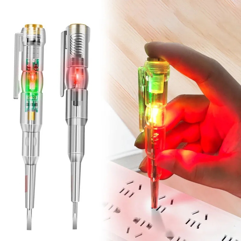 Chave De Fenda Para Teste De Tensão Caneta Testadora De Tensão Sem Contato Ferramenta de teste de in