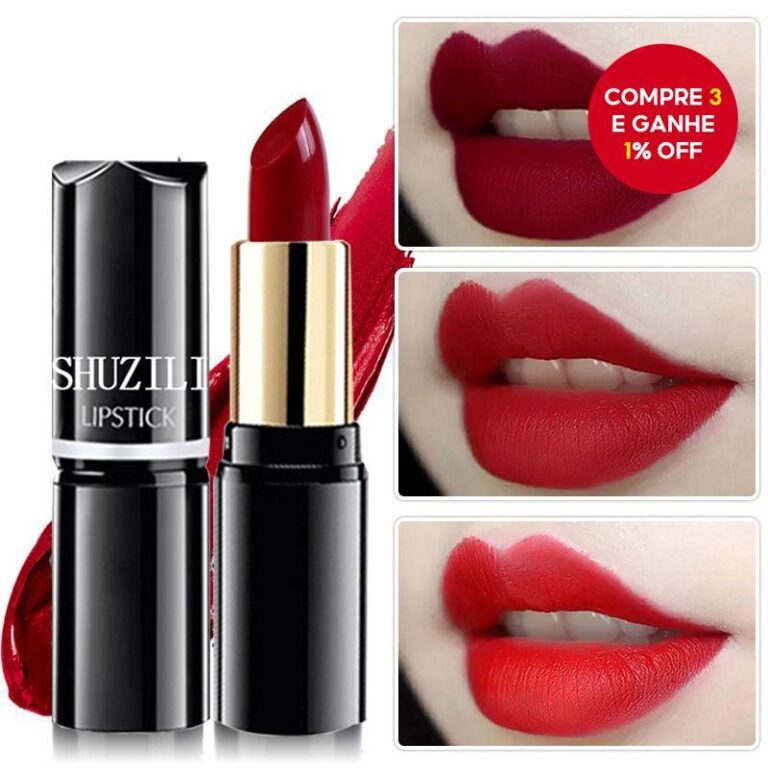 Shu Zili Round Makeup Batom Hidratante Cosméticos