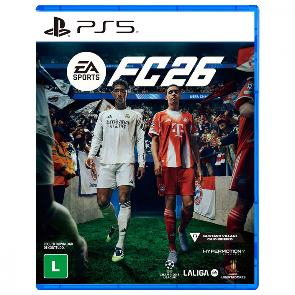 Jogo EA Sports FC26 Standard Edition Playstation 5 Mídia Física