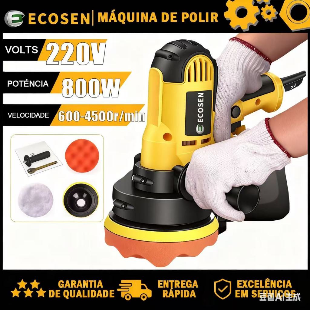 Lixadeira multifuncional 110v/220v 800w polidor profissional 60HZ 4500R/MIN