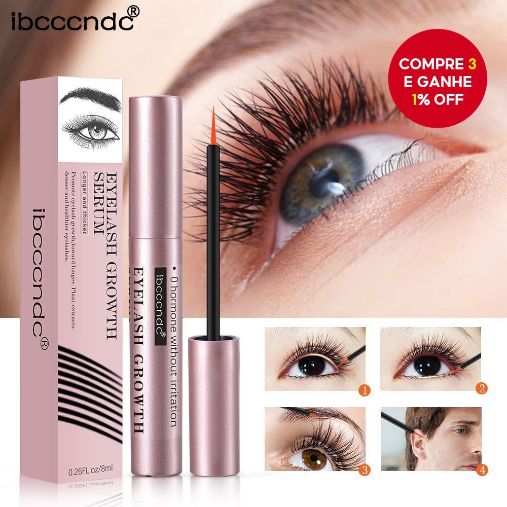 Soro De Crescimento De Cílios EnhancerThicker Lashes Essência Líquida 8ml