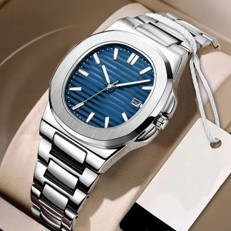 Relógio Masculino De Luxo De Aço Inoxidável Rel