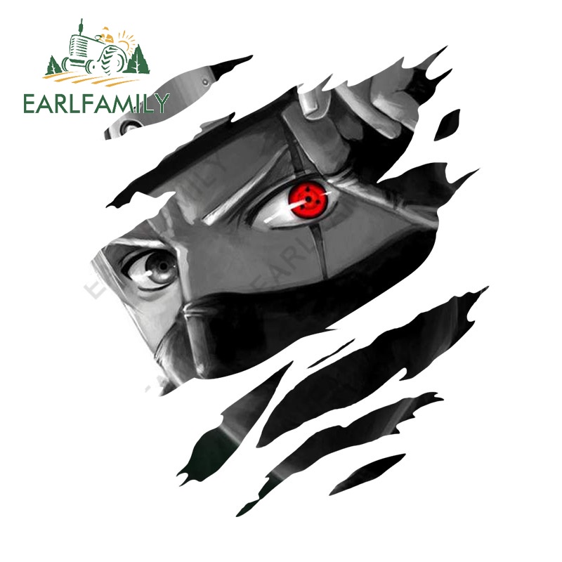 EARLFAMILY 13cm Código Geass Naruto Tear Anime Autocolante À Prova De Arranhões Para Carros De Motoc