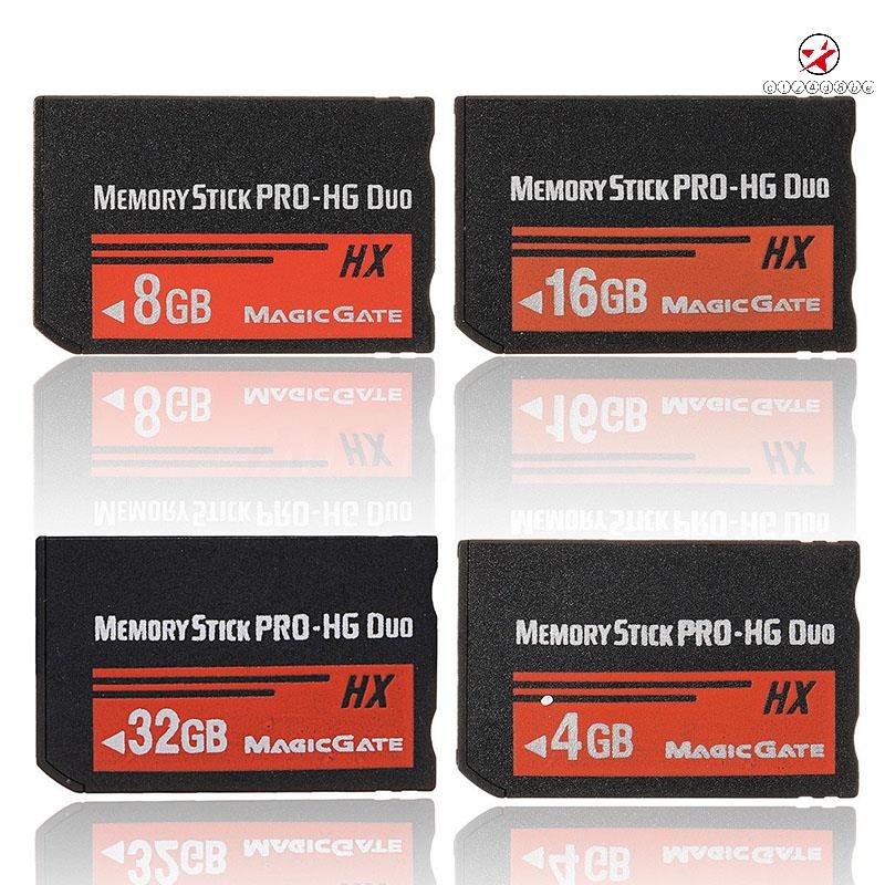 Cartão Flash MS Pro Duo HX Memory Stick Para Câmera Sony PSP Cybershot zctz4d8bet.br