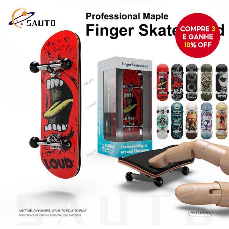 Mini Skate De Dedo-Brinquedo Portátil De Mesa De Escritório Para Alívio Do Estresse , Inquietação ,