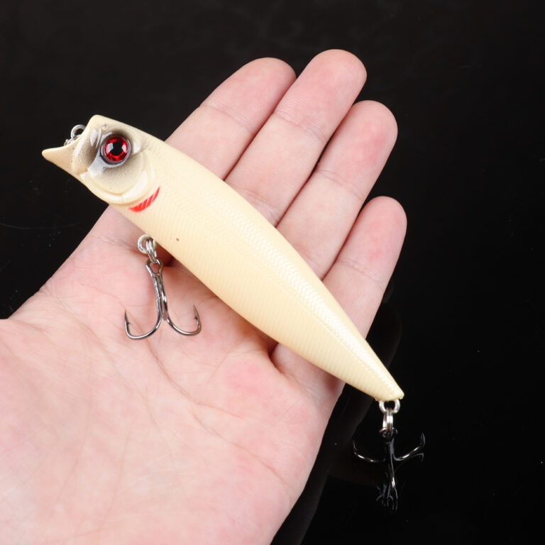 1 Peça Iscas De Pesca Popper De Água Superior Is