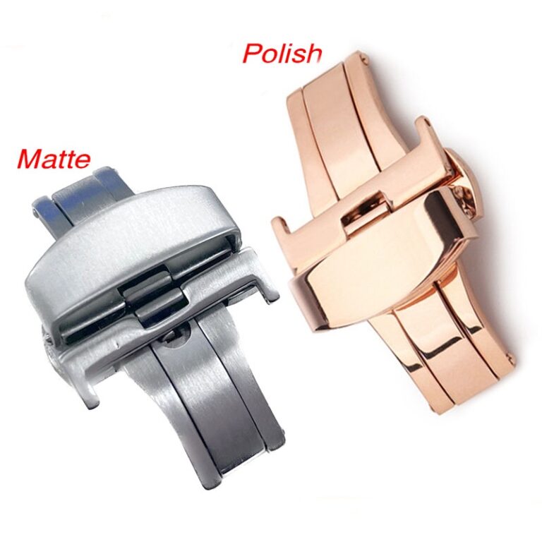 10/12/14/16/18/20/22mm Fivela Borboleta Para Pulse