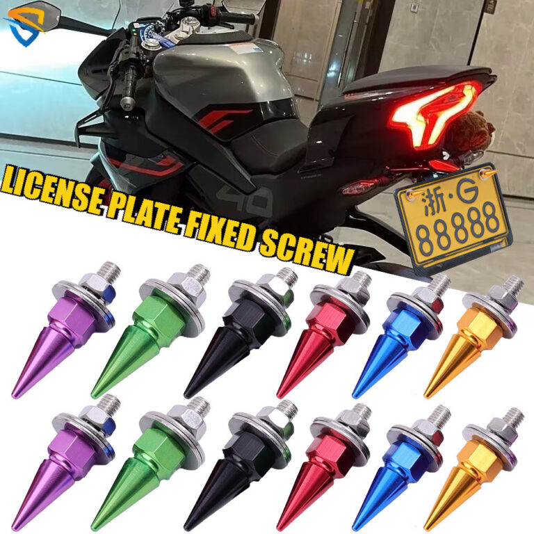 Moda Rebite Design Carro Motocicleta M6 Quadro Da 