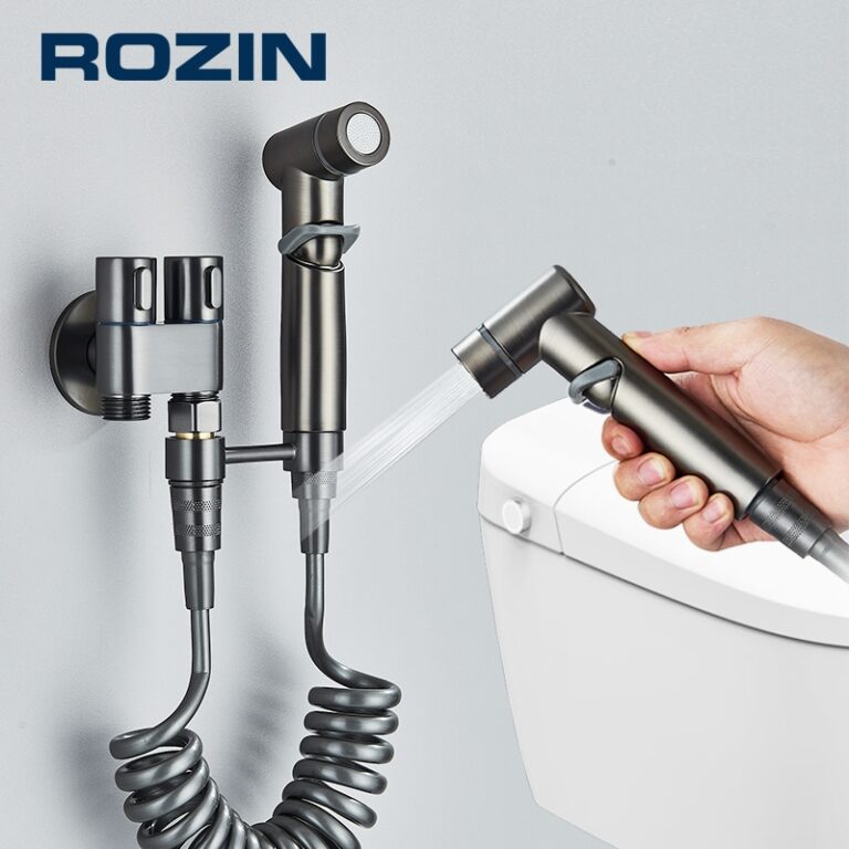 Ducha Higiênica Metal Para Kit Banheiro, Saída D