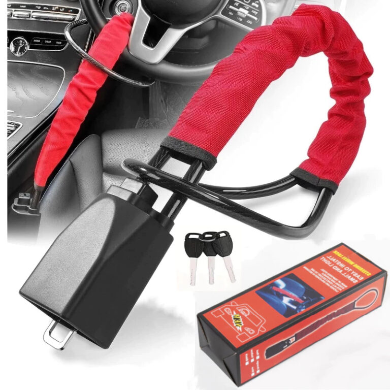 Trava Antifurto para Volante Carro Cinto Seguranç