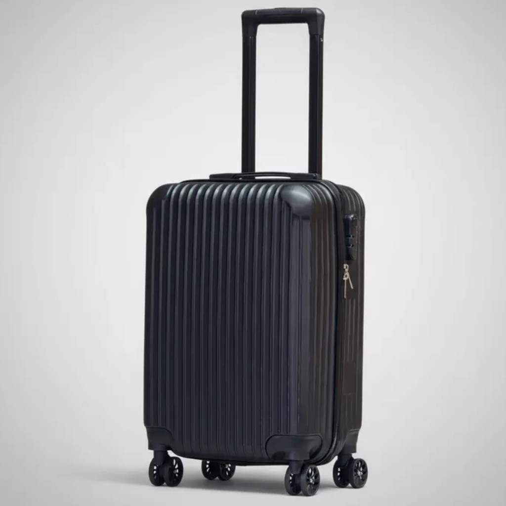 Mala de Viagem Pequena de Bordo RZNL com rodinhas 360. graus conforme ANAC