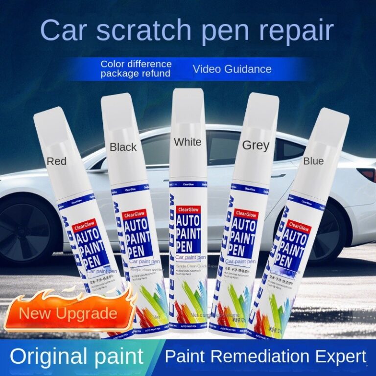 Tinta Carro 12ml – Reparo Risco Branco/Preto