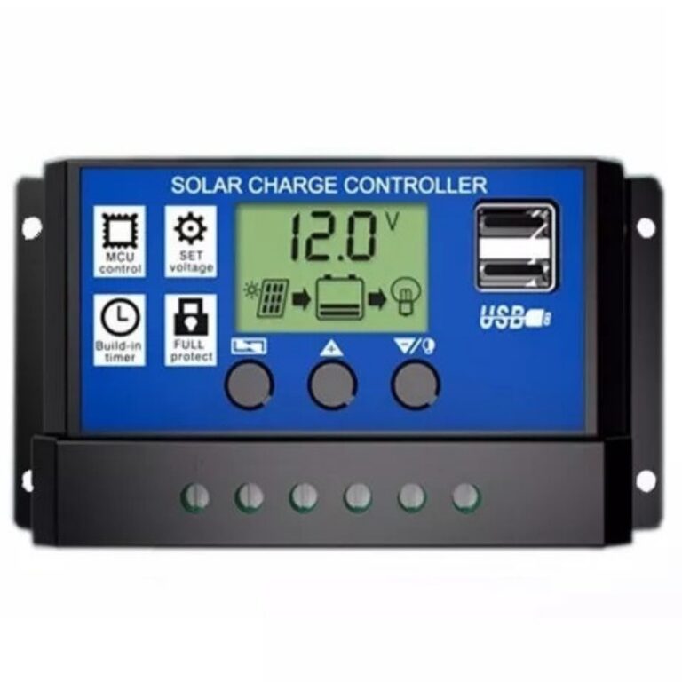 Controlador Carga solar  Pwm Lcd 30a Usb Regulador