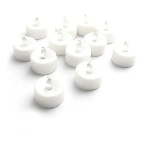 Kit C/ 12 Uni Velas De Led Decorativas (Bateria In