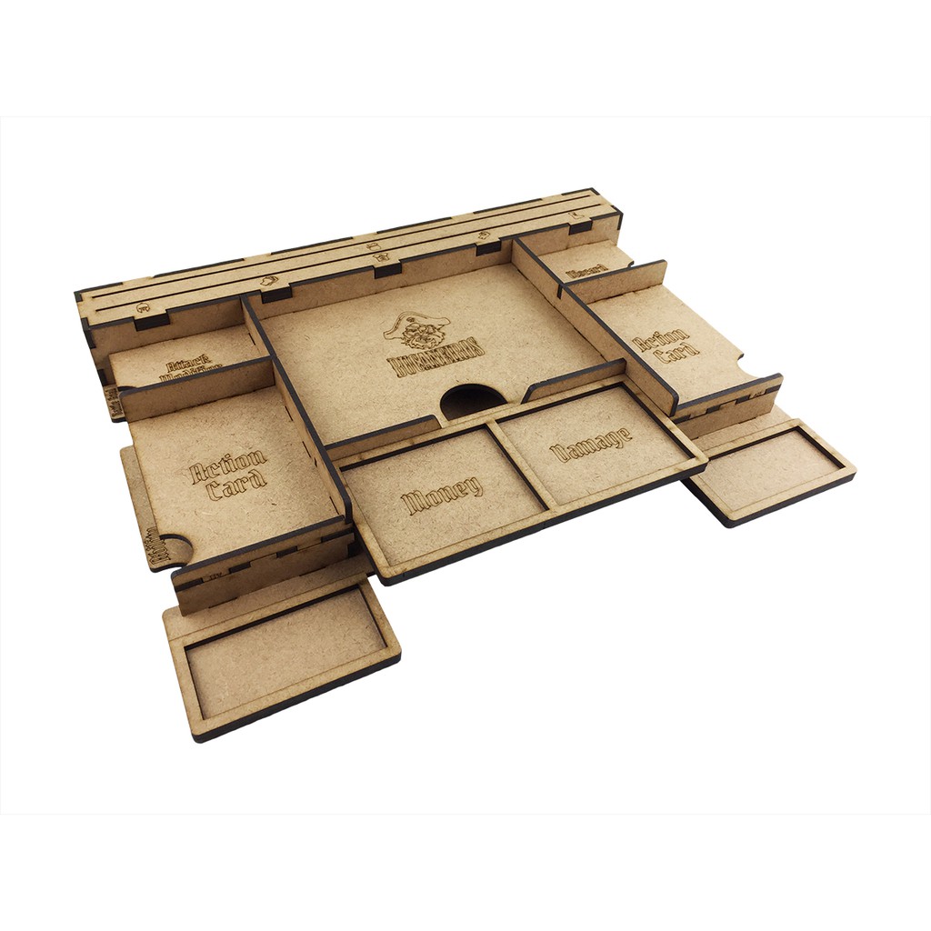 Kit Dashboard para Gloomhaven (4 Unidades) – SEM CASE (VERSÃO NACIONAL)