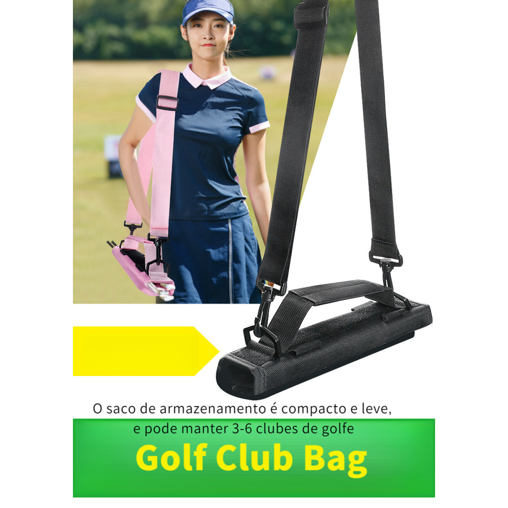 Venda quente portátil ao ar livre clube de golfe saco Mini portátil clube saco Crossbody clube saco