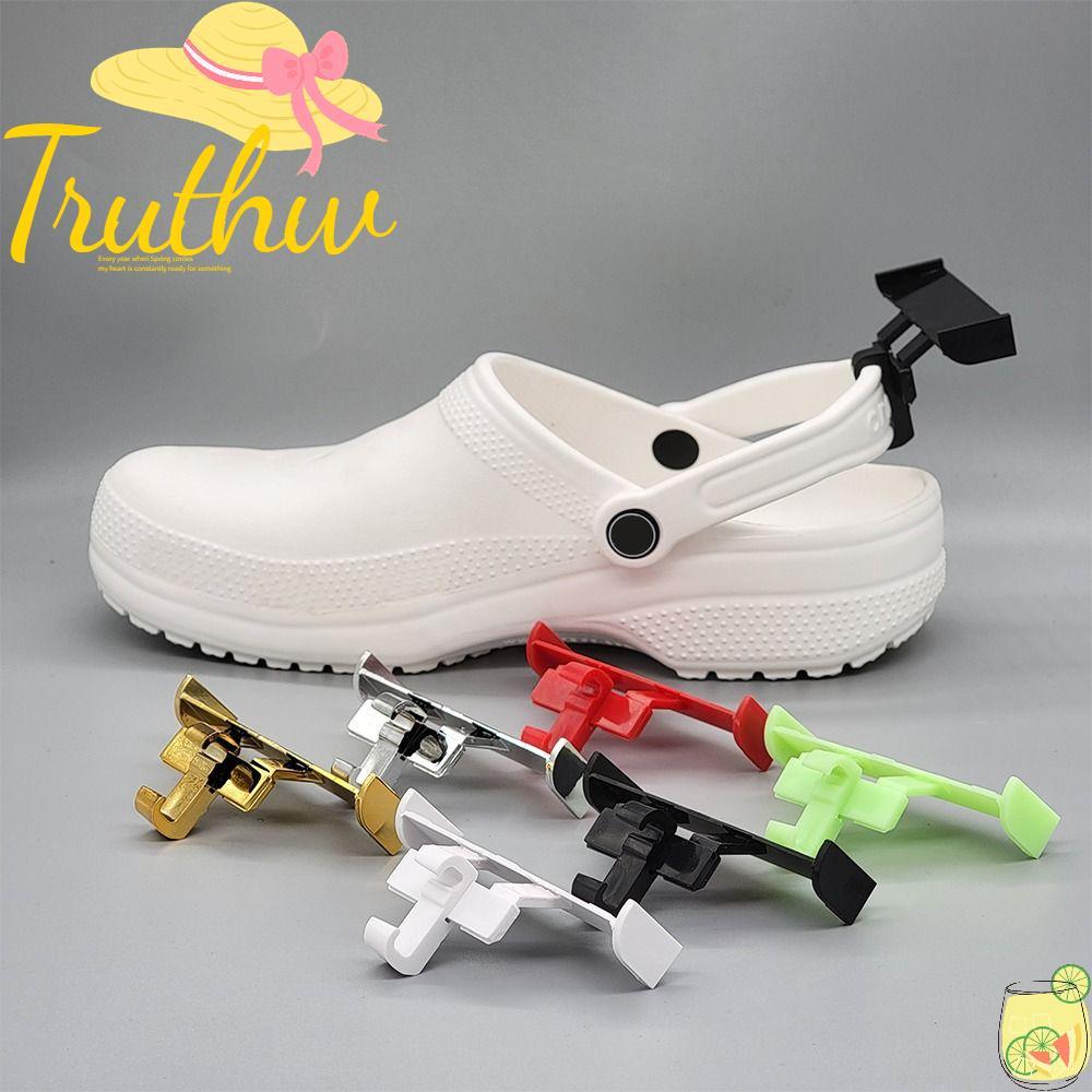 TRUTHW 2 Unidades De Sapatos Com Fivela E Sandálias De Tamanco Croc Charm Buckle
