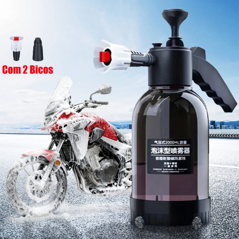 Pulverizador Portátil De Espuma De Neve 2L Com 2 