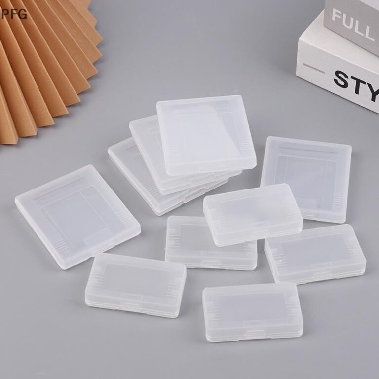 PFG 5 Peças Caixa De Cartucho De Jogo Transparent