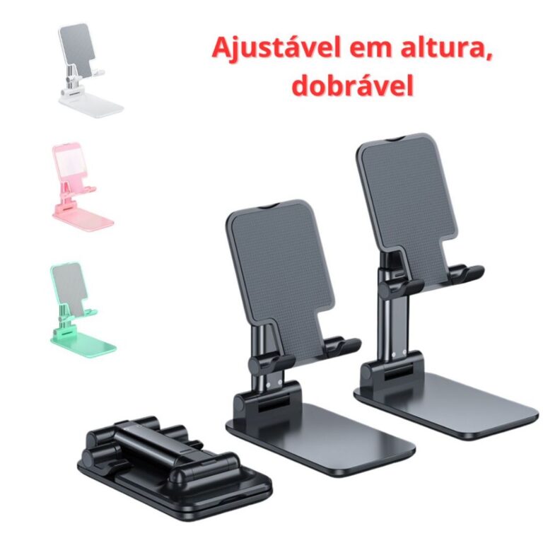 Suporte Para Celular e Tablet Dobrável Portátil 