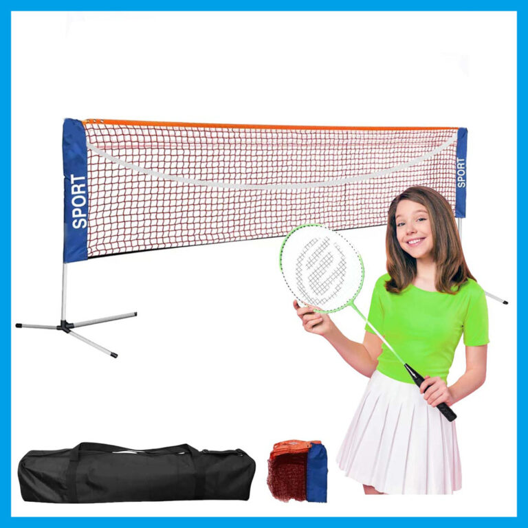 Rede portátil para Badminton de praia  Suporte mu