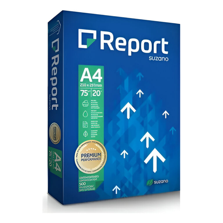 Papel Sulfite Report A4 Premium 75g 500 Folhas Cor