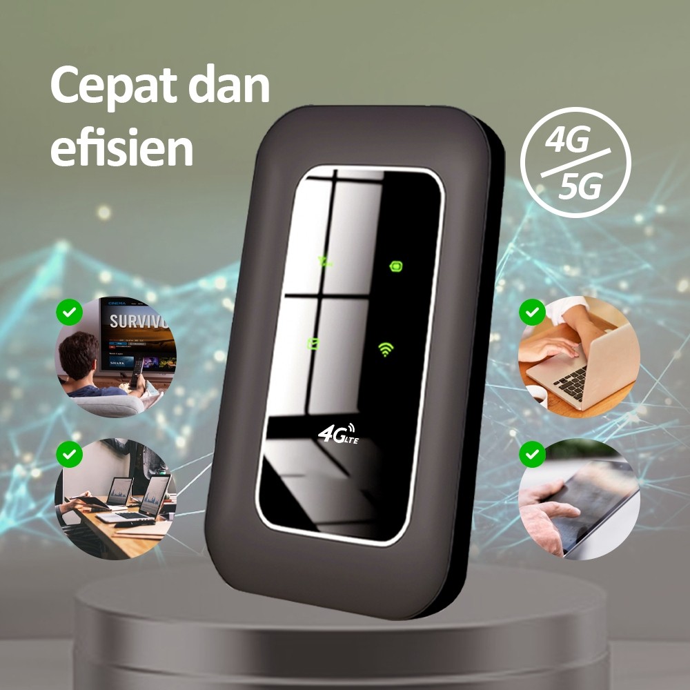 H806 Roteador Sem Fio 4G LTE 5G Mini Modem 150Mbps Portátil Wi-Fi De Banda Larga Móvel