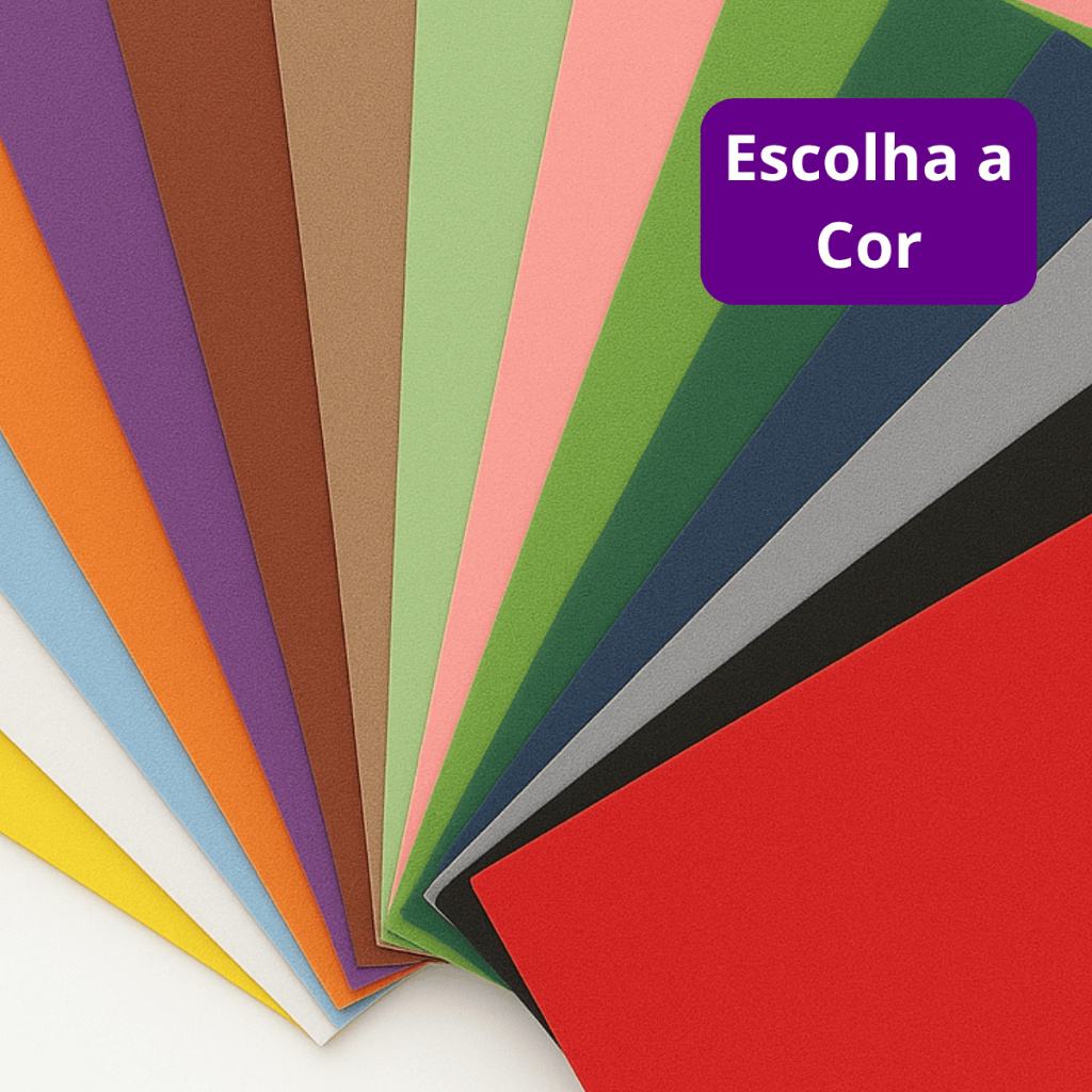 Placas De EVA 40×60 – Kit com 10 folhas – Escolha UMA cor